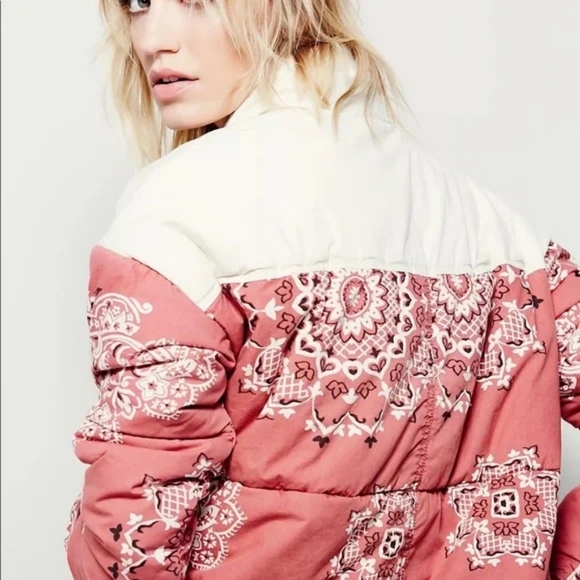 Free People Paisley Poplin Jacket - Picture 10 of 16